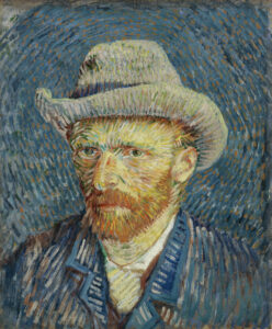 Vincent van Gogh, Autoportrait au chapeau de feutre gris, 1887, Van Gogh Museum, Amsterdam (Vincent van Gogh Foundation)